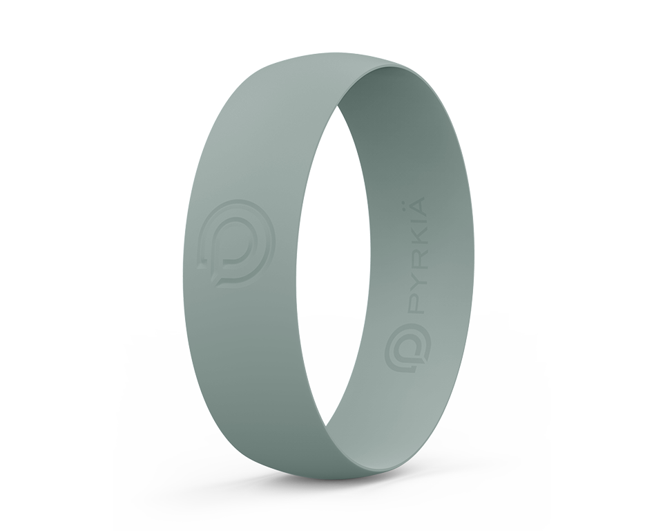 DUSTY MINT SILICONE RING