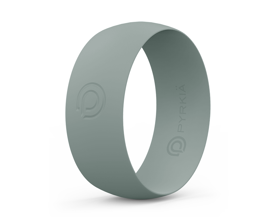 DUSTY MINT SILICONE RING