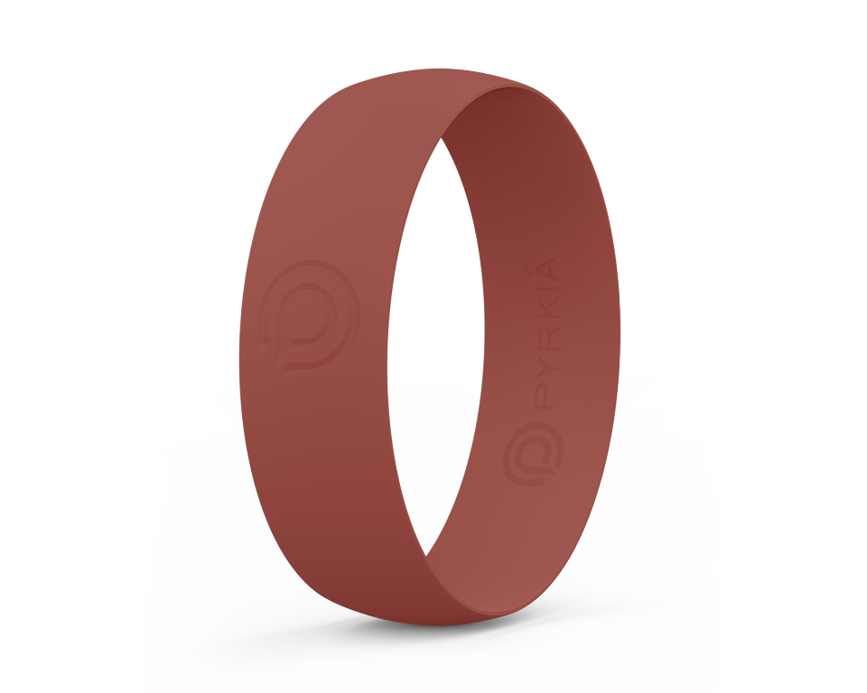 DUSTY ROSE SILICONE RING