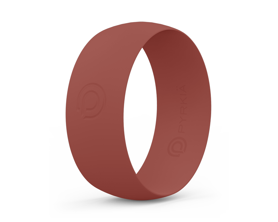 DUSTY ROSE SILICONE RING