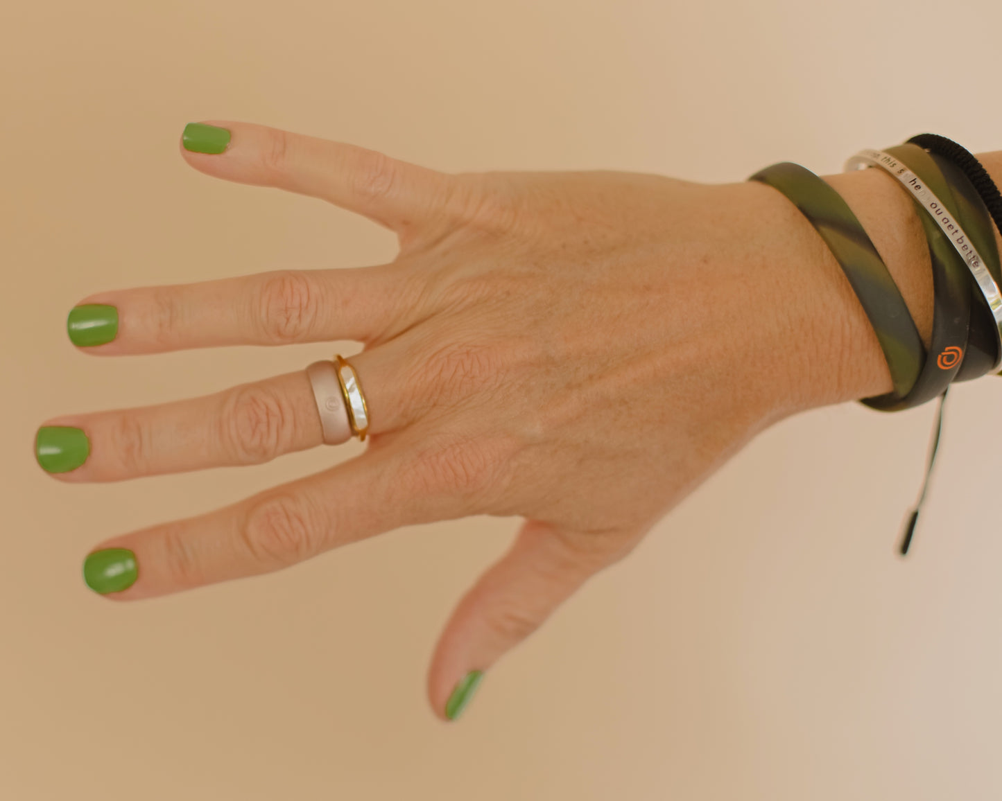 PEARL INLAY RING