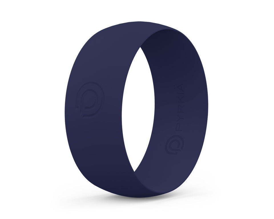 NAVY SILICONE RING (ships 4/7)