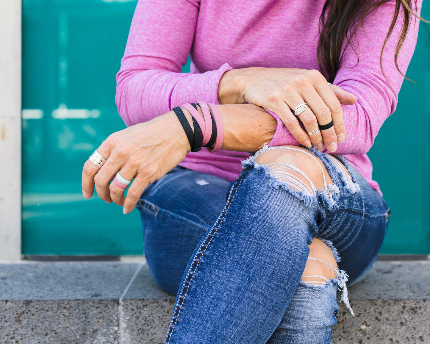 NIGHT STAR SILVER SILICONE WRAP