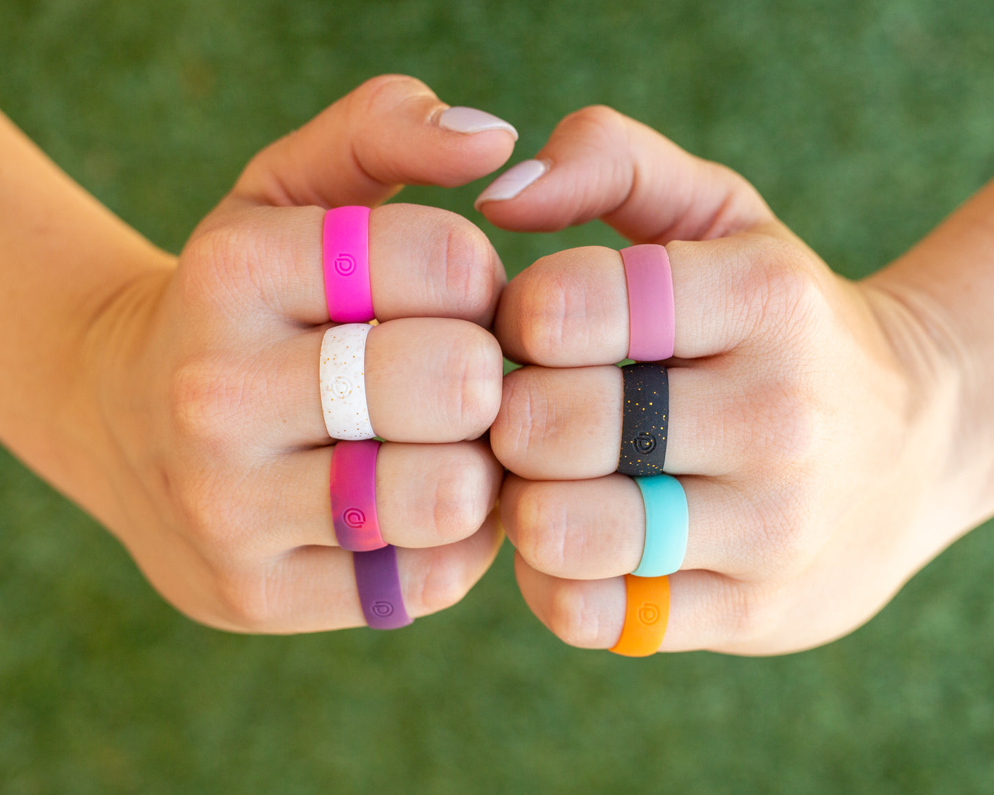BUBBLE GUM SILICONE RING
