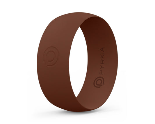 BROWN SILICONE RING