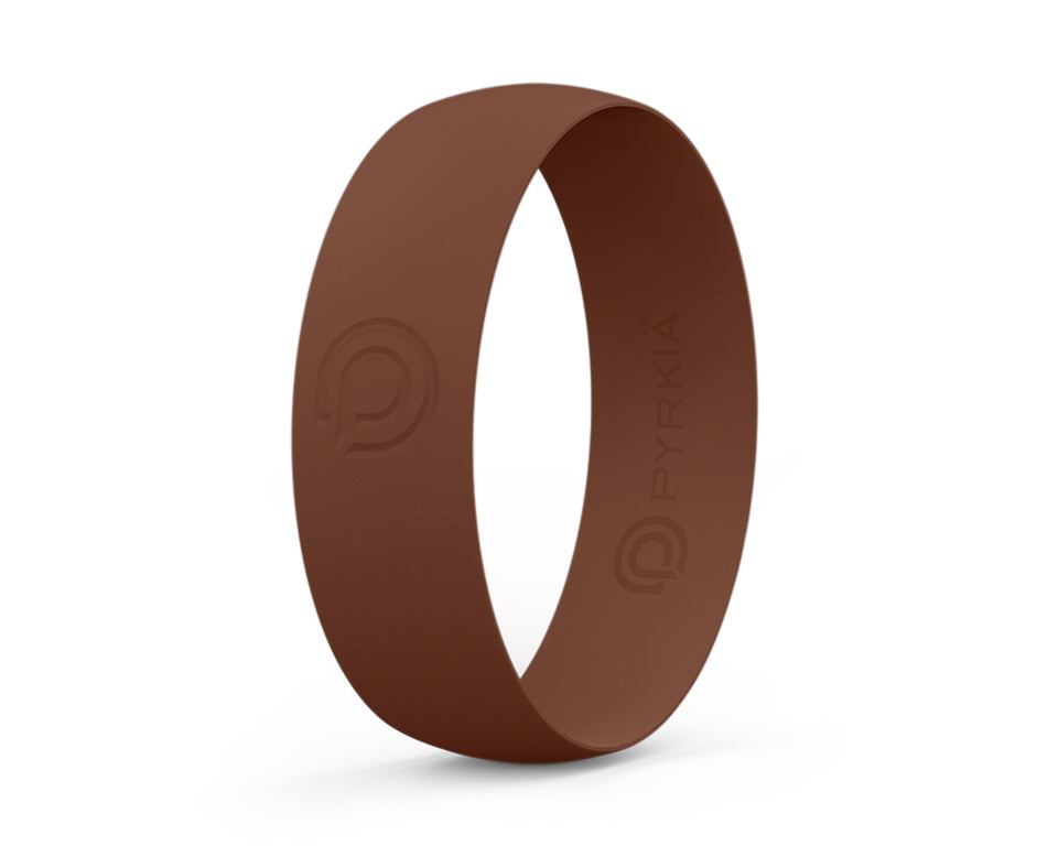 BROWN SILICONE RING