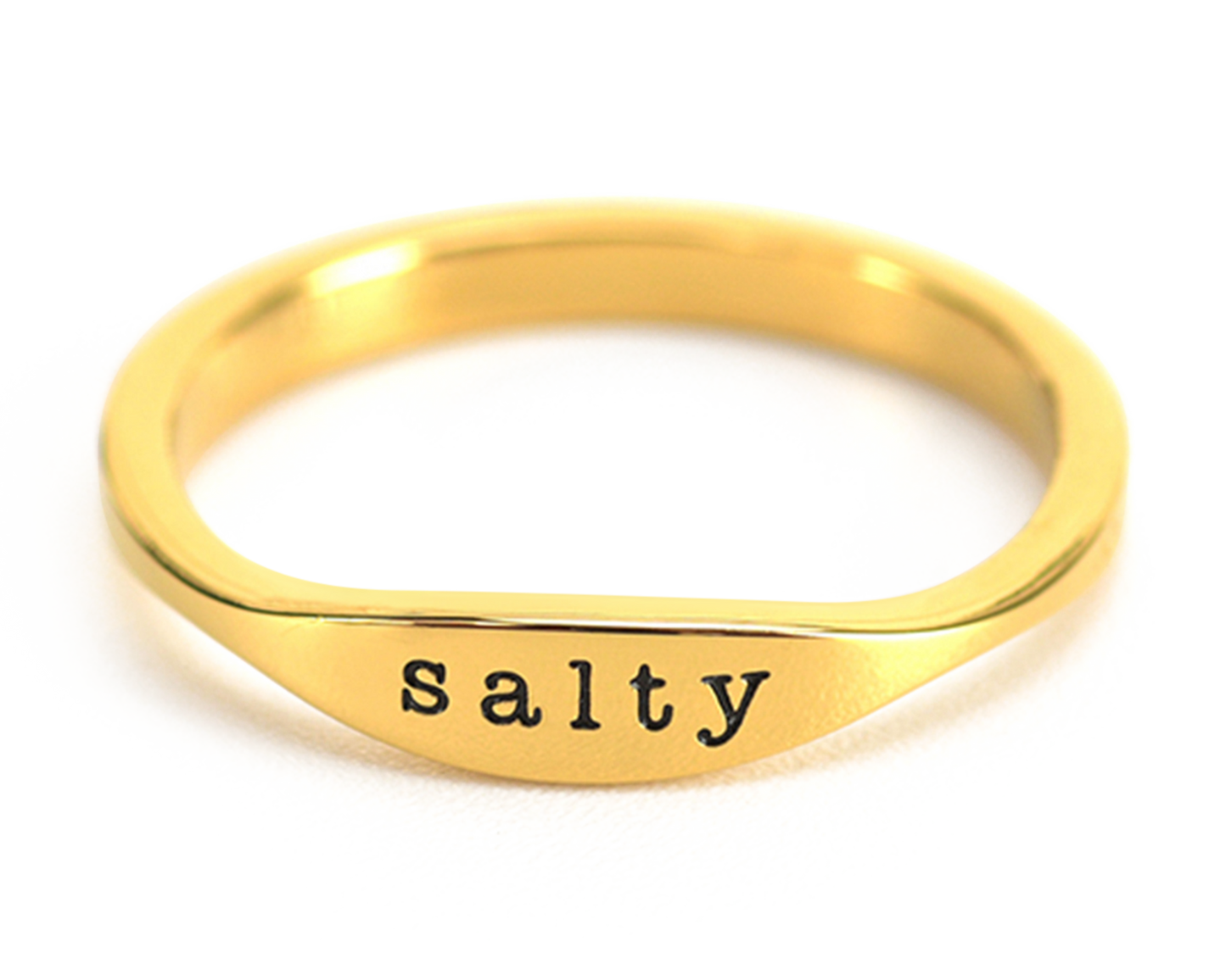 "SALTY" RING - GOLD