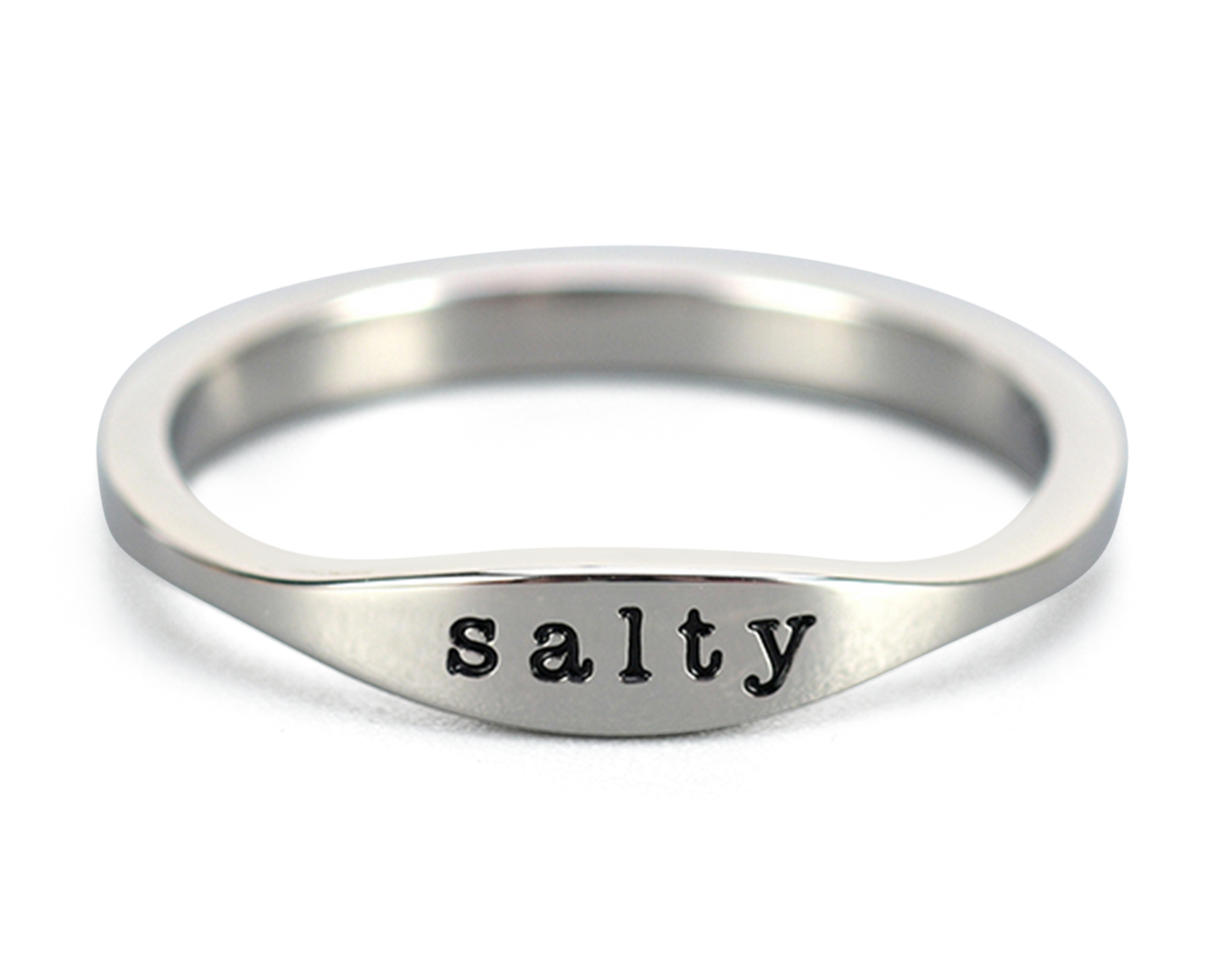 "SALTY" RING - SILVER