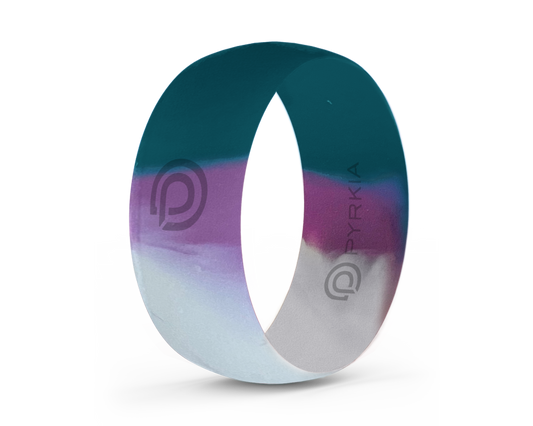 LAGOON-MIX SILICONE RING