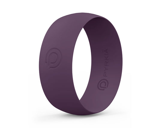 PLUM SILICONE RING