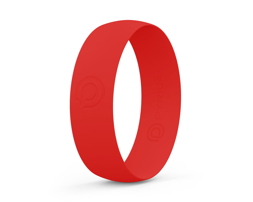 RED SILICONE RING
