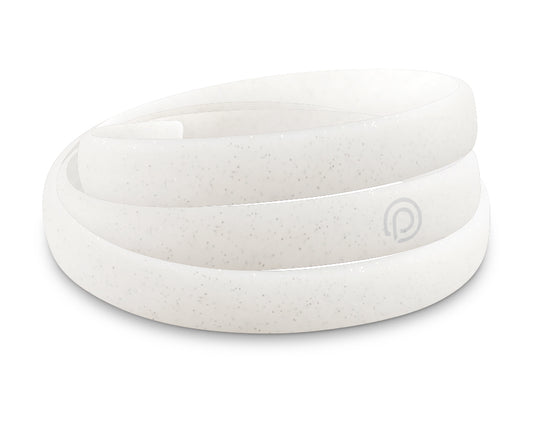 DAY STAR SILVER (GLOW IN THE DARK) SILICONE WRAP