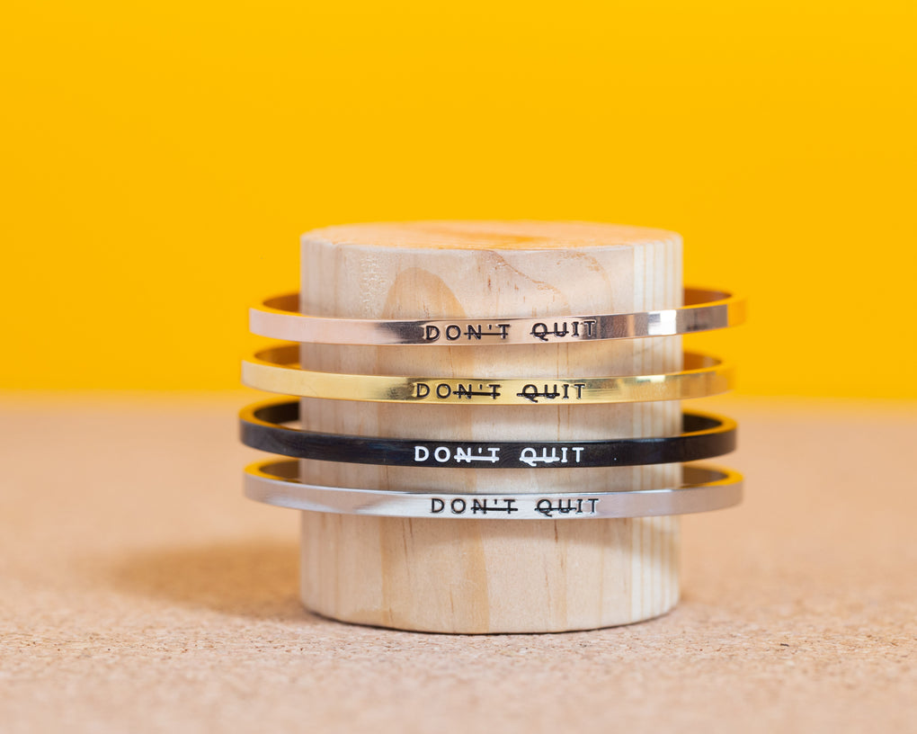 SKINNY CUFF - DON'T QUIT (DO IT)